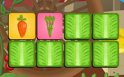 Vegetable Memory – Jogo da Memória com Legumes