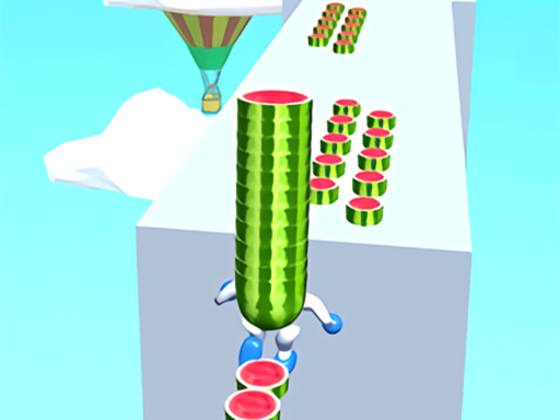 Watermelon Run 3D – Corrida Divertida da Melancia