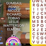 Word Search with Gumball – Caça-Palavras com Gumball
